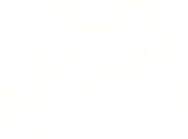 disegno a gessetto gatto kawaii png