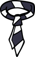 cartoon doodle office tie png