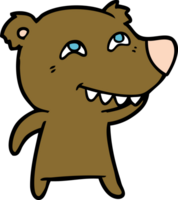 personnage de dessin animé d'ours png