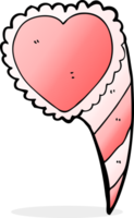 símbolo de coração de amor dos desenhos animados png