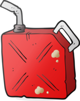 main tiré dessin animé carburant pouvez png