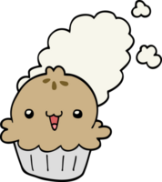 lindo pastel de dibujos animados png