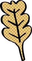 cartoon doodle dry brown leaf png