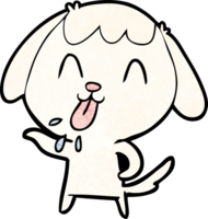 chien de dessin animé mignon png