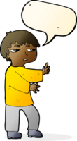 cartoon man gesturing with speech bubble png