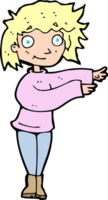 cartoon dancing woman png