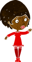 Cartoon hübsche Frau png