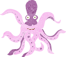 polvo gigante dos desenhos animados png