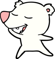 desenho de urso polar png