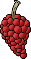 cacho de uvas de desenho animado png