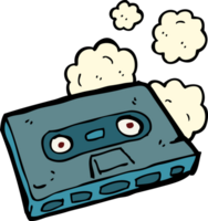 cassette de dessin animé png