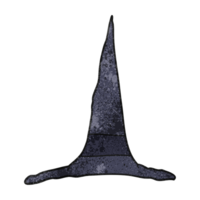 hand textured cartoon witch hat png
