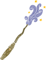 cartoon magic wand png