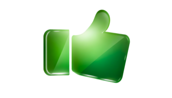 Illustration of thumb up icon png