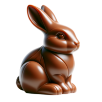 Illustration of chocolate rabbit png