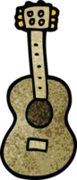 cartoon doodle guitar png