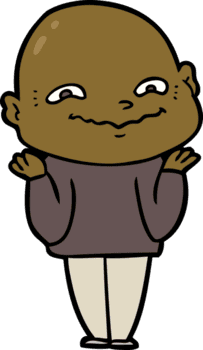 cartoon creepy guy png