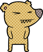 personagem de desenho animado urso png