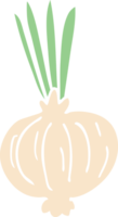 cartoon doodle onion png