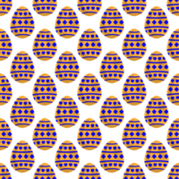 Seamless celebration holiday Easter with hunt bright eggs png