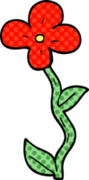 Cartoon-Doodle-Blume png