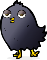 lustiger Cartoon-Vogel png