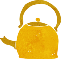 cartoon old kettle png