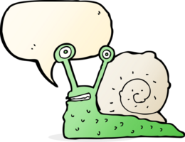 cartoon snail with speech bubble png