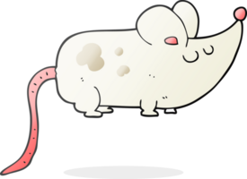 cute  hand drawn cartoon mouse png