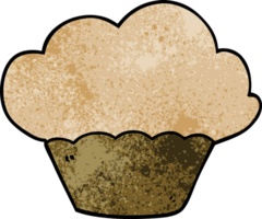 muffin de desenho animado png