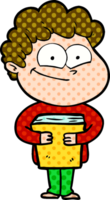 Cartoon glücklicher Mann png