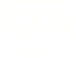 desenho de giz do controlador do console png