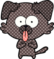 cartoon dog with tongue sticking out png