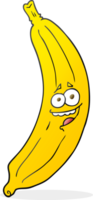 hand drawn cartoon banana png