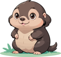 Mole Animal Cartoon Character png