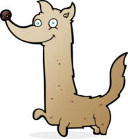 cachorro feliz dos desenhos animados png