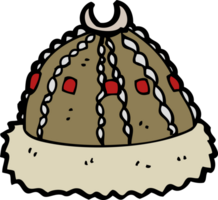 sombrero medieval de dibujos animados png