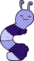 oruga feliz de dibujos animados png