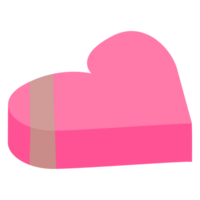 valentine heart shaped chocolate box png