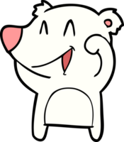 polar bear cartoon png