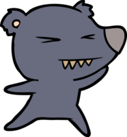 orso cartone animato personaggio png