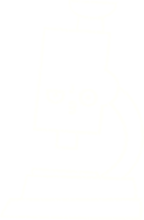 dibujo de tiza de microscopio png