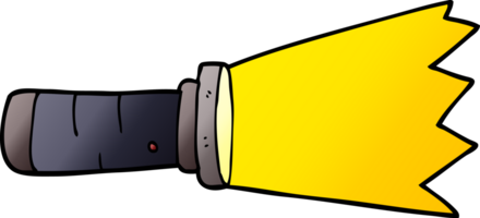 cartoon doodle lit torch png