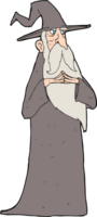 cartoon old wizard png