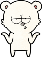 desenho de urso polar png