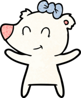 polar bear cartoon png