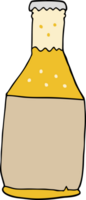 cartoon beer bottle png