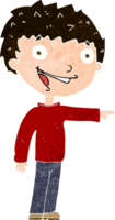 cartoon happy boy laughing png