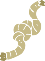 platt Färg illustration tecknad serie knölig rep png