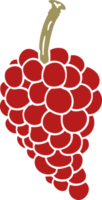 dessin animé doodle grappe de raisin png